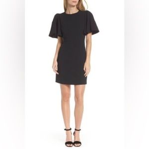 Eliza J Flutter Sleeve Sheath Dress